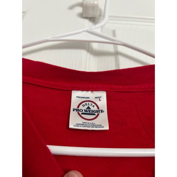 Vintage Delta Pro Detroit Red Wings Stanley Cup 2002 Long Sleeve Size Large - Picture 2 of 4